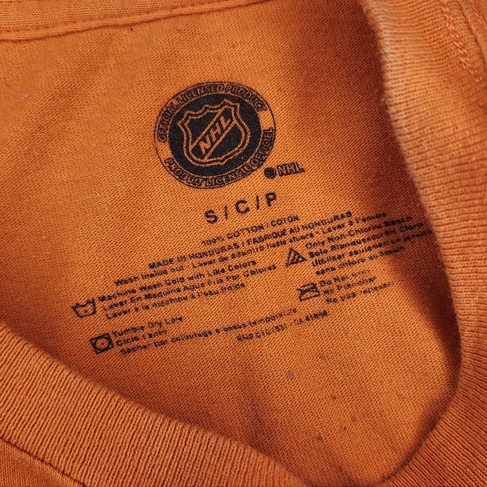 NHL Orange Oilers T-Shirt - Small - Picture 5 of 5